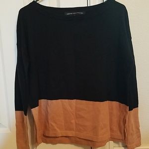French Connection color block sweater